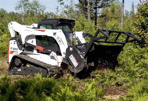 bobcat skid steer forestry mulcher|bobcat t190 forestry mulcher.